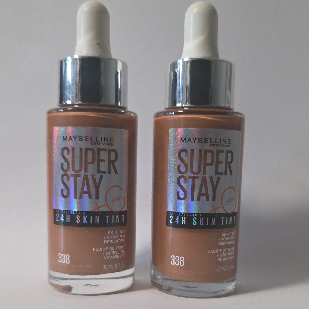 Maybelline Super Stay 24H Skin Tint - #375 OR #368 OR  #338 2pcs